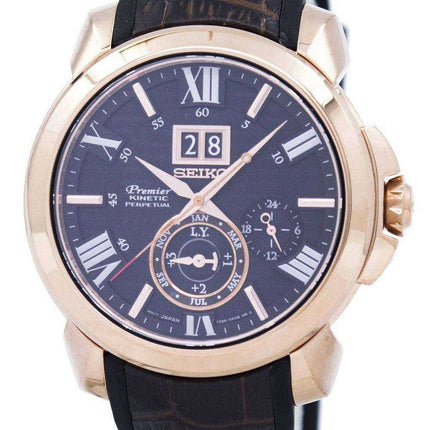 Seiko Premier Kinetic Perpetual Calendar SNP146 SNP146P1 SNP146P Orologio da uomo