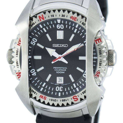 Seiko Quartz Perpetual Calendar SNQ091 SNQ091P1 SNQ091P Orologio da uomo