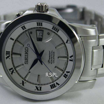 Orologio da uomo Seiko Premier Perpetual SNQ139P1 SNQ139P da uomo