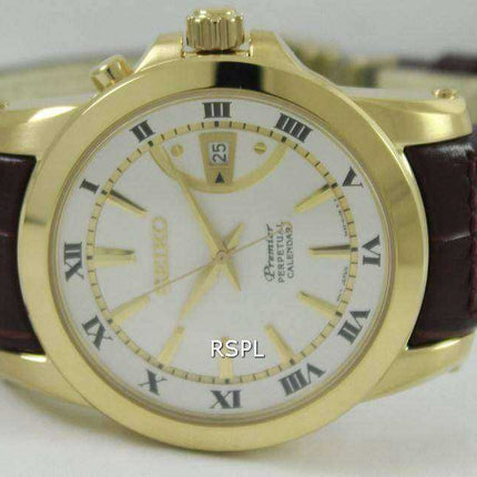 Orologio da uomo Seiko Premier Perpetual SNQ144P1 SNQ144P da uomo