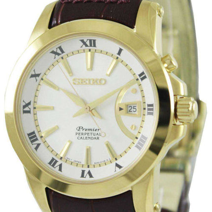 Orologio da uomo Seiko Premier Perpetual SNQ144P1 SNQ144P da uomo