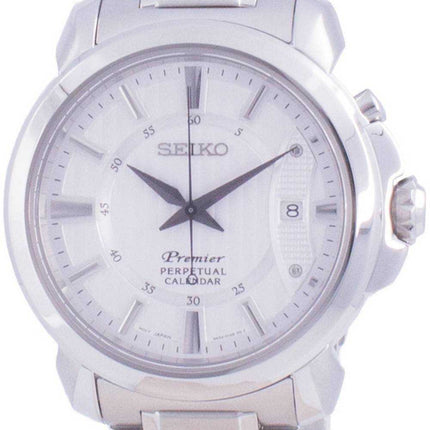 Orologio da uomo Seiko Premier con calendario perpetuo SNQ155 SNQ155P1 SNQ155P 100M