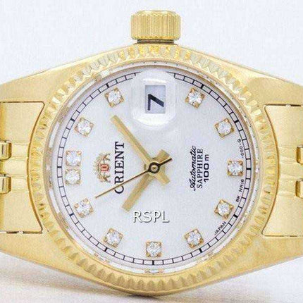 Orientare il Giappone Automatic Made Diamond Accent SNR16001W orologio da donna