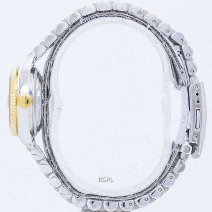 Orient Orologio da donna giapponese realizzato in oro con diamante accento SNR16002B