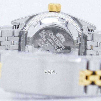 Orient Orologio da donna giapponese realizzato in oro con diamante accento SNR16002B