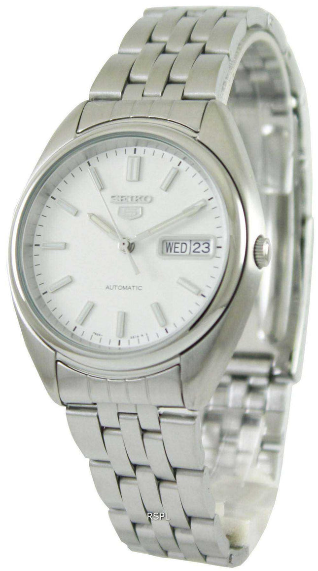 Seiko 5 Automatic Silver Dial SNXA09 SNXA09K1 SNXA09K Orologio da uomo