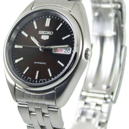 Orologio da uomo con quadrante nero automatico Seiko 5 SNXA13 SNXA13K1 SNXA13K