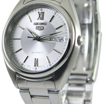 Orologio da uomo Seiko 5 Automatic Silver Dial SNXA19K1 SNXA19K