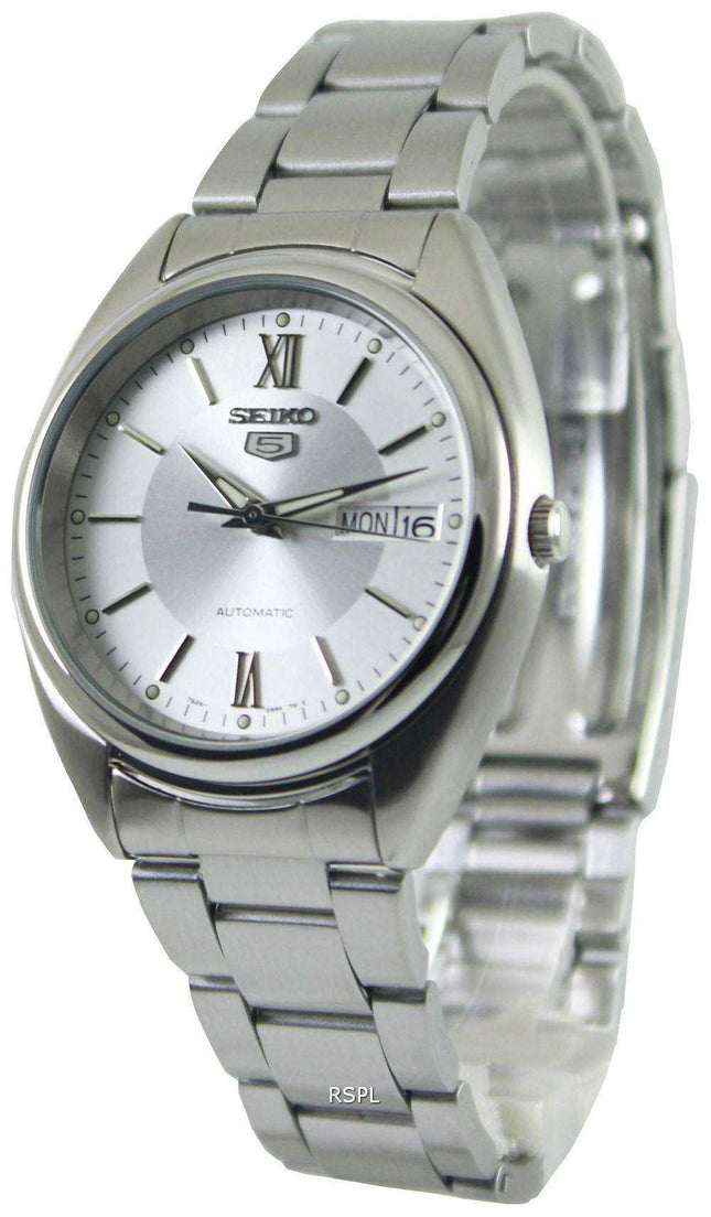 Orologio da uomo Seiko 5 Automatic Silver Dial SNXA19K1 SNXA19K