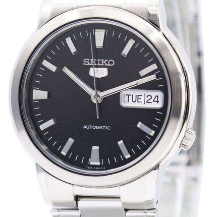 Orologio da uomo con quadrante nero automatico Seiko 5 SNXE91 SNXE91K1 SNXE91K