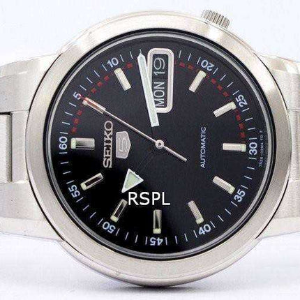 Orologio da uomo con quadrante nero automatico Seiko 5 SNXE99 SNXE99K1 SNXE99K