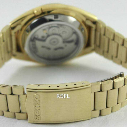 Orologio da uomo Seiko 5 Automatic Gold Dial SNXL72K1 SNXL72K