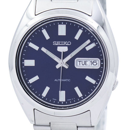 Orologio da uomo Seiko 5 con quadrante blu automatico SNXS77K1 ricondizionato