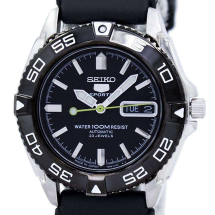 Orologio da uomo Seiko 5 Sports automatico ricondizionato, prodotto in Giappone, 23 gioielli, SNZB23J2