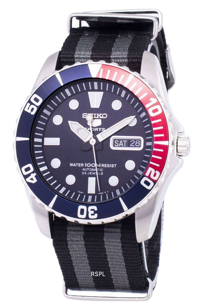 Orologio da uomo automatico Seiko 5 Sports Nato Strap SNZF15K1-NATO1