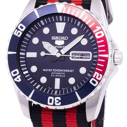 Orologio da uomo automatico Seiko 5 Sports Nato Strap SNZF15K1-NATO3
