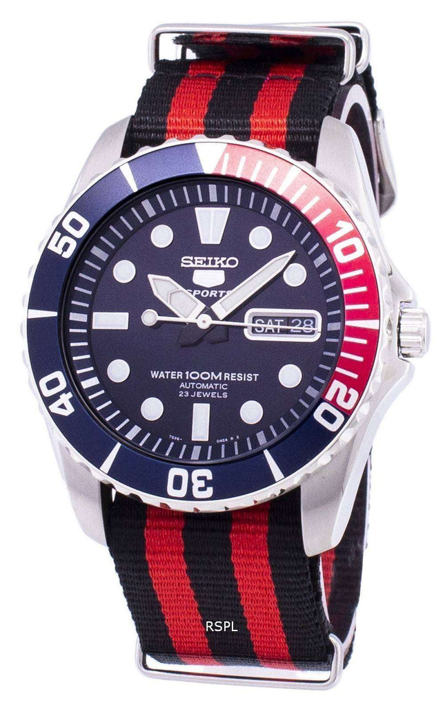 Orologio da uomo automatico Seiko 5 Sports Nato Strap SNZF15K1-NATO3