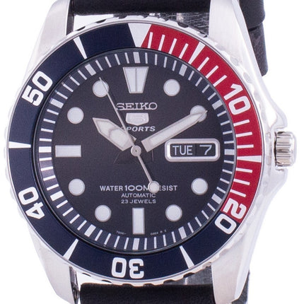 Seiko 5 Sports Blue Dial Automatic Diver's SNZF15K1-var-LS16 100M Orologio da uomo