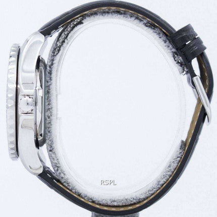 Orologio da uomo automatico Seiko 5 con cinturino e quadrante nero 23 SNZF17J1-LS6 Orologio da uomo