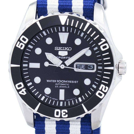 Seiko 5 Sports Automatic 23 Jewels NATO Strap SNZF17J1-NATO2 Orologio da uomo