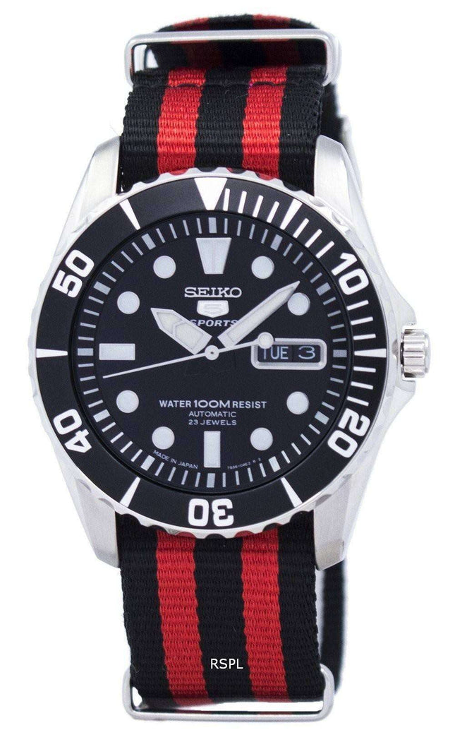Seiko 5 Sports Automatic 23 Jewels NATO Strap SNZF17J1-NATO3 Orologio da uomo