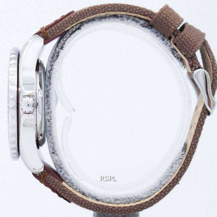 Orologio da uomo automatico Seiko 5 con cinturino in tela 23 SNZF17J1-NS1