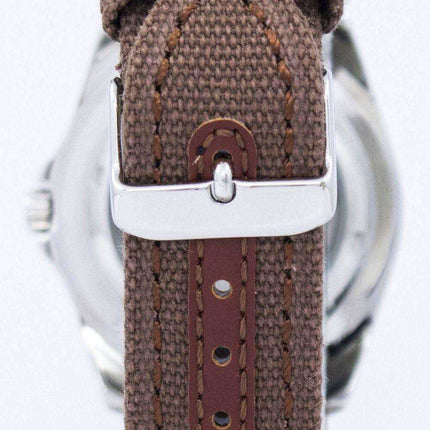 Orologio da uomo automatico Seiko 5 con cinturino in tela 23 SNZF17J1-NS1