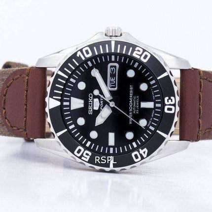 Orologio da uomo automatico Seiko 5 con cinturino in tela 23 SNZF17J1-NS1