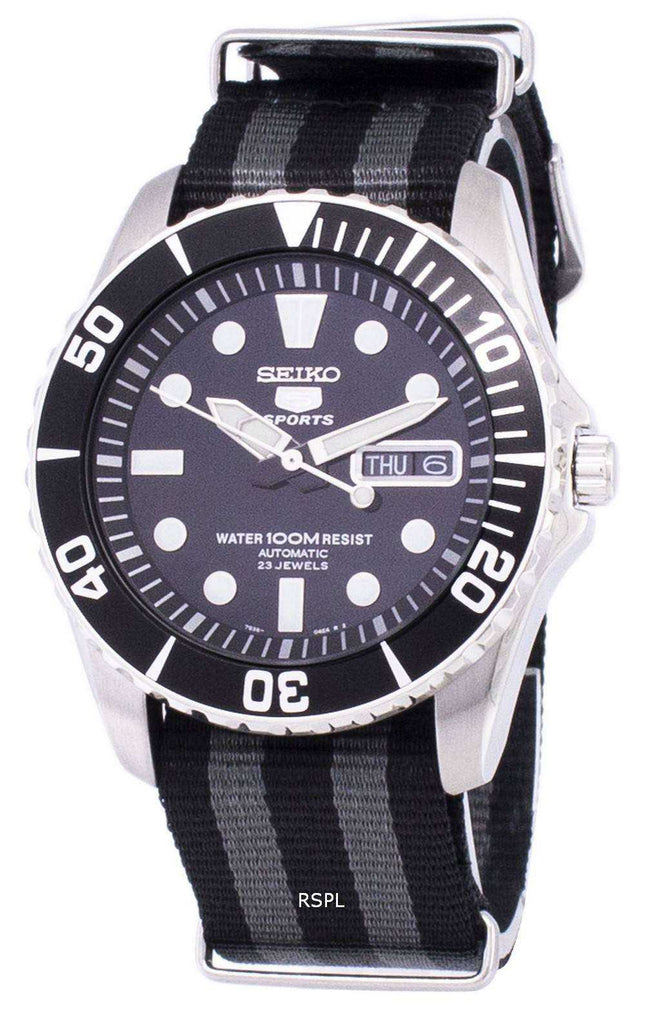 Orologio da uomo automatico Seiko 5 Strap NATO SNZF17K1-NATO1