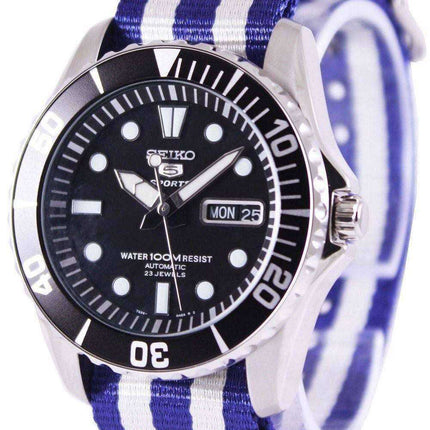 Orologio da uomo automatico Seiko 5 Strap NATO SNZF17K1-NATO2