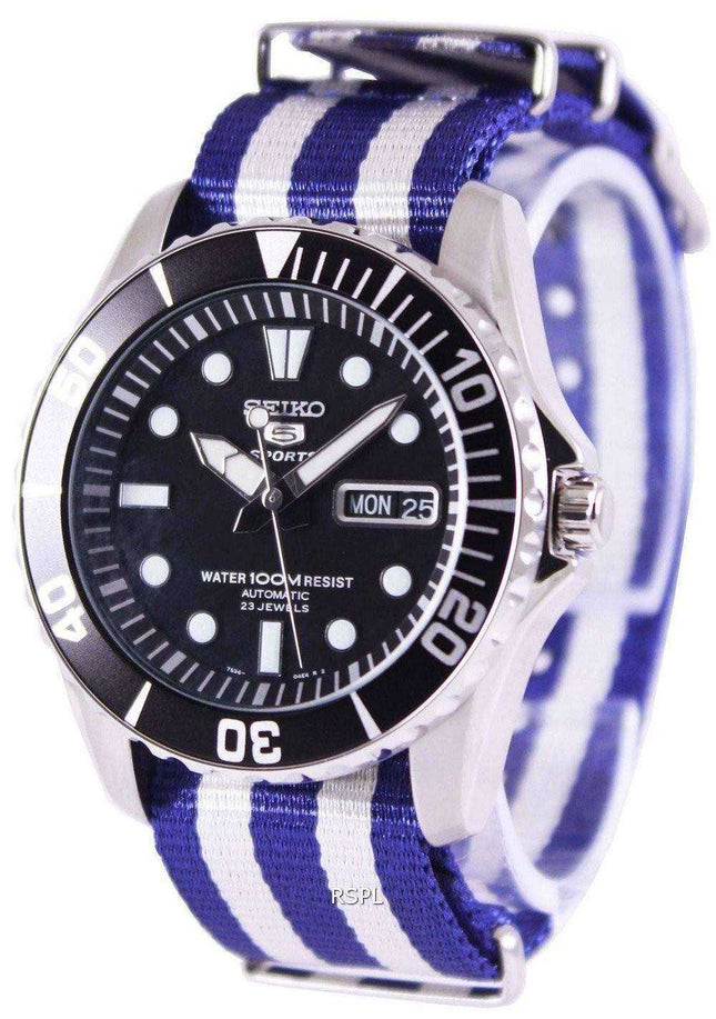 Orologio da uomo automatico Seiko 5 Strap NATO SNZF17K1-NATO2