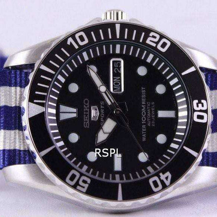 Orologio da uomo automatico Seiko 5 Strap NATO SNZF17K1-NATO2
