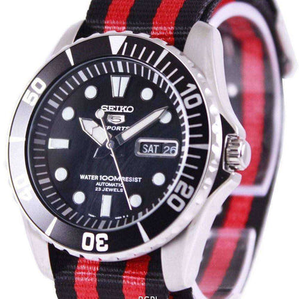 Orologio da uomo automatico Seiko 5 Strap NATO SNZF17K1-NATO3