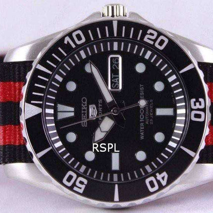 Orologio da uomo automatico Seiko 5 Strap NATO SNZF17K1-NATO3