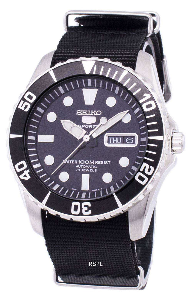 Orologio da uomo automatico Seiko 5 Strap NATO SNZF17K1-NATO4
