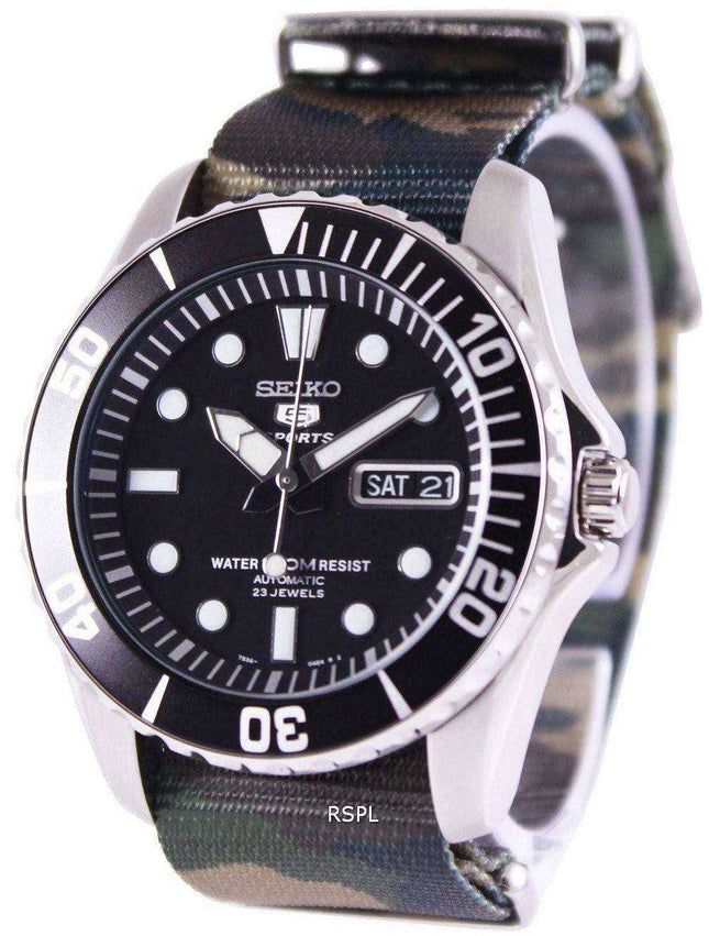 Orologio da uomo automatico Seiko 5 Strap NATO SNZF17K1-NATO5
