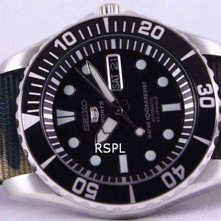 Orologio da uomo automatico Seiko 5 Strap NATO SNZF17K1-NATO5