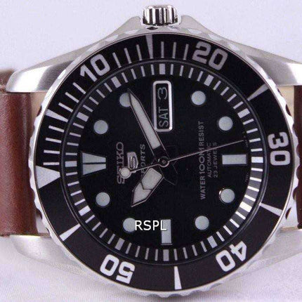 Orologio da uomo automatico con cinturino in tela Seiko 5 Sports SNZF17K1-NS1