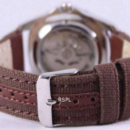 Orologio da uomo automatico con cinturino in tela Seiko 5 Sports SNZF17K1-NS1