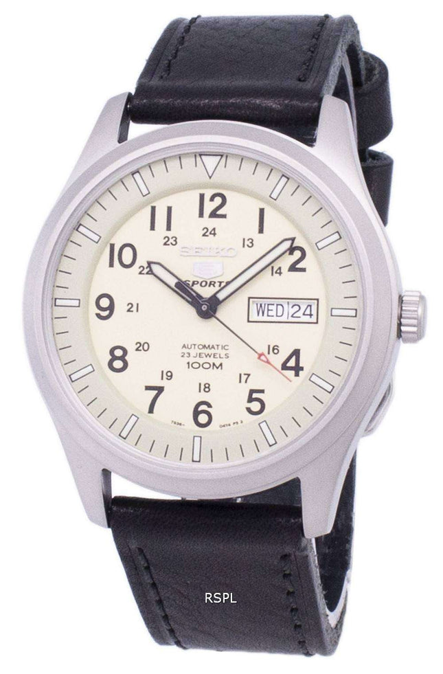 Orologio da uomo con quadrante automatico sportivo Seiko 5 Sport SNZG07K1-LS8