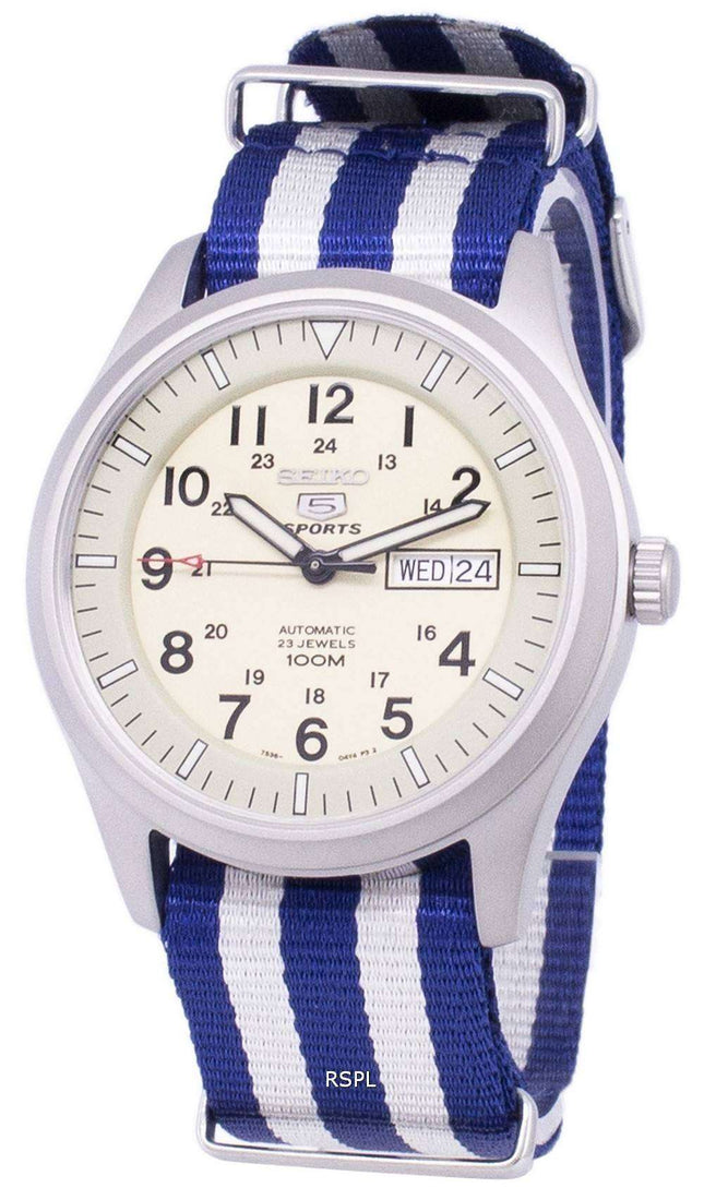 Orologio da uomo automatico Seiko 5 Sports Nato Strap SNZG07K1-NATO2
