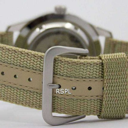 Seiko 5 Sports Automatic SNZG07 SNZG07K1 SNZG07K Orologio da uomo con cinturino in nylon militare