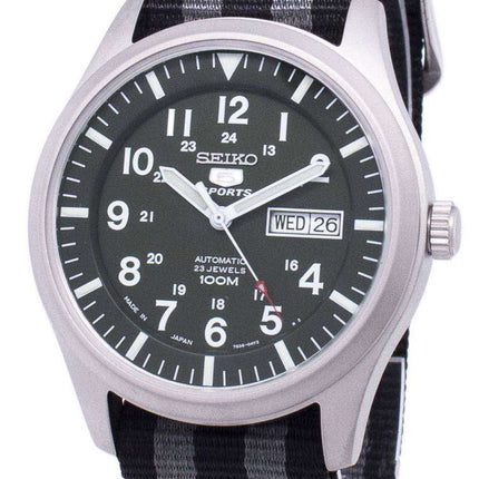 Seiko 5 Sports Automatic Japan Made Nato Strap SNZG09J1-NATO1 Orologio da uomo