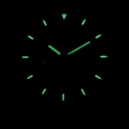 Orologio da uomo automatico in pelle con quadrante nero in pelle con quadrante in Giappone, marca Seiko 5 Sports, modello SNZG09