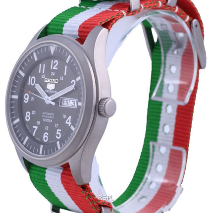 Seiko 5 Sports Automatic Japan Made SNZG09J1-var-NATO23 100M Orologio da uomo