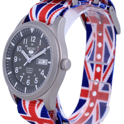 Seiko 5 Sports Automatic Japan Made SNZG09J1-var-NATO28 100M Orologio da uomo