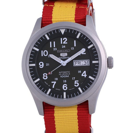 Seiko 5 Sports Automatic Japan Made SNZG09J1-var-NATO29 100M Orologio da uomo