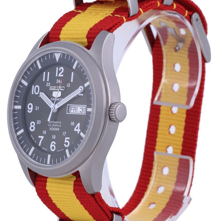 Seiko 5 Sports Automatic Japan Made SNZG09J1-var-NATO29 100M Orologio da uomo
