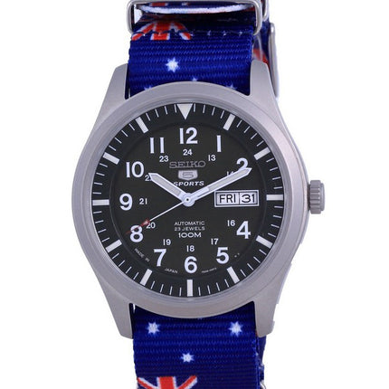 Seiko 5 Sports Automatic Japan Made SNZG09J1-var-NATO30 100M Orologio da uomo