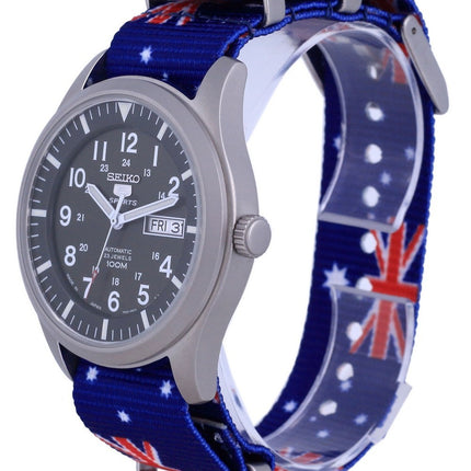 Seiko 5 Sports Automatic Japan Made SNZG09J1-var-NATO30 100M Orologio da uomo